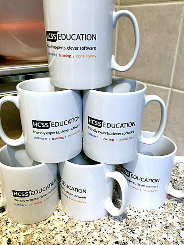 Promotional mugs